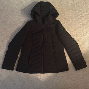 Nautica Black Puffer Jacket